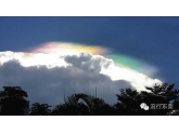 今天傍晚东莞天空突现“七彩祥云”!你看到了吗? 今天傍晚东莞天空突现“七彩祥云”!你看到了吗?